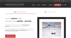 Desktop Screenshot of framefocuscapture.co.uk